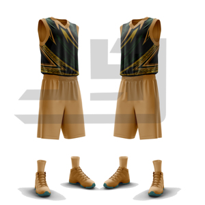 Conjunto de Pantalones Cortos de Baloncesto Sublimados Personalizados, Transpirables, 100% Poliéster, con Cordón Ajustable, Unisex para Adultos - Product Image 6