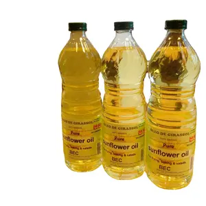 Koken Geraffineerde Olie Leveren Eetbare Zonnebloemolie Groothandel Private Label
