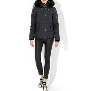 Chaqueta de Plumón Cálida de Invierno Canadiense de Alta Calidad al por Mayor para Hombre, Talla Grande, Estilo Casual Personalizado con Capucha de Piel y Cremallera - Product Image 4