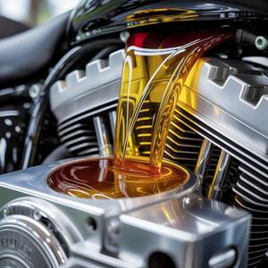 Aceite de base de éster de potencia fuerte amarillo rojo para uso automotriz e industrial Lubricante de motor - Product Image 6