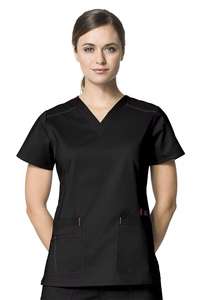 Uniforme de enfermera médica para mujer Juegos de fregado de tela tejida superior para hospitales Servicio OEM disponible - Product Image 6