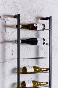 Porte-bouteille de vin en métal créatif porte-bouteille de vin unique en métal décoration de la maison printemps Tricycle Style support de vin - Product Image 5