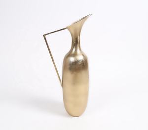 แจกันอะลูมิเนียมโทนสีทองทำจากอะลูมิเนียม MOQ ต่ำ - Product Image 2