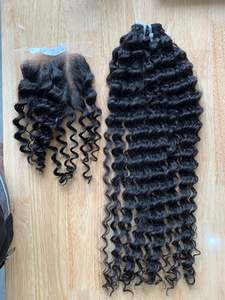 Extensiones de Cabello Humano Remy con Rizo Italiano, Trama Única, Cutícula Alineada, para Mujeres - Product Image 5