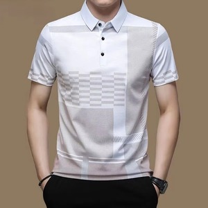 Polo de alta calidad para hombre, tela de algodón duradera, camiseta Polo cómoda de secado rápido para deportes al aire libre y ropa de calle informal - Product Image 4