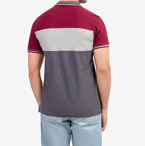 เสื้อเชิ้ตผู้ชายฤดูร้อนแบบสั่งทำคุณภาพสูง ขายส่ง พิมพ์ลาย ปักลาย เป็นมิตรกับสิ่งแวดล้อม แห้งเร็ว ระบายอากาศได้ดี ผ้าโพลีเอสเตอร์/คอตตอน ปกเสื้อแบบปกเชิ้ต - Product Image 5