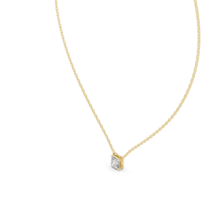 Collar con Colgante de Diamante CVD de 0.5 CT, Creado en Laboratorio, VVS-VS EF, Disponible en Oro de 18K, 14K, Oro Rosa, Amarillo y Blanco, Lujoso y Fino - Product Image 4