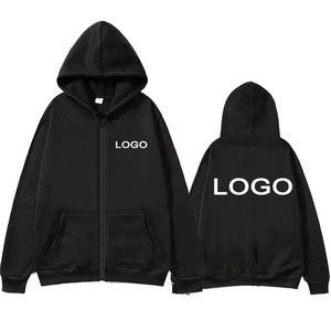 เสื้อกันหนาวมีฮู้ดแขนยาวสำหรับผู้ชายและผู้หญิงเสื้อสวมหัวทรงหลวมลำลองมีซิปพิมพ์ลาย3D ตามสั่งสำหรับฤดูใบไม้ร่วง - Product Image 2