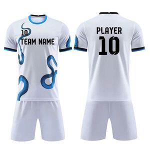 Material suave de alta calidad recién llegado uniforme de camiseta de fútbol transpirable tendencia superior servicio OEM camiseta de fútbol uniforme de fútbol - Product Image 1