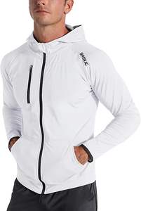 Chaqueta Cortavientos Larga con Capucha para Hombre, Diseño de Diseñador, al por Mayor, Bolsillos Delanteros, Ligera, Resistente al Viento e Impermeable, Estilo Vintage - Product Image 3