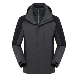 Best Material Unisex <b>Canvas</b> Mandarin Collar Winter Solid Softshell <b>Jacket</b> High Quality OEM Service Hot Selling <b>Jacket</b> For Men - Product Image 1