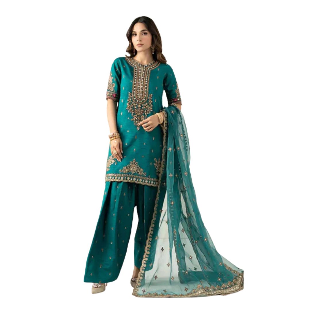 Fashion Piece Dress Girls Ready To Wear Three Piece Koti Style