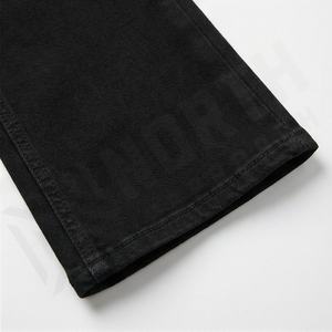 Pantalons en jean stretch en coton décontractés à la mode pour femmes, coupe ample, mi-serrés, grande taille, vêtements de haute qualité pour l'été - Product Image 6