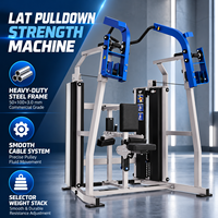 Machine de musculation dorsale BN à double traction avant indépendante haute stabilité pour la musculation professionnelle en salle de sport