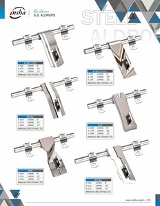 Aldrops Meilleure Qualité Acier Inoxydable Design Moderne Chromé pour Villa Entrée Hôtel Cuisine Centre Commercial Hall Atelier Appartement - Product Image 4