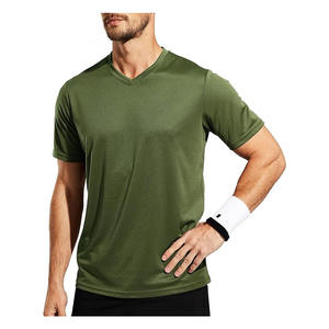 Men t-shirt short sleeve knitted fabric design o-neck custom logo and printing men t-shirt - Product Image 5