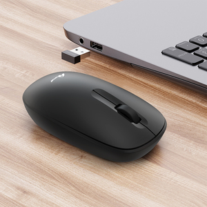 Mini souris filaire et sans fil MS-39 noire Application de jeu d'interface USB 2.4GHz pour ordinateurs et ordinateurs portables - Product Image 3