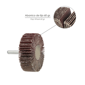 Carta Abrasiva a Fogli Grana 60, Dimensione O/ 60 x 20 mm. - Product Image 3
