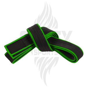 Cinturones de Artes Marciales Unisex para Karate, Color y Diseño Personalizados, Material de Poliéster/Algodón, Secado Rápido, Duradero, Nuevo - Product Image 1