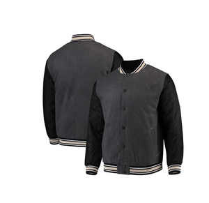 Blouson aviateur personnalisé OEM Letterman Veste universitaire brodée de baseball Vestes universitaires de la vieille école pour hommes Vente en gros de vestes universitaires vierges - Product Image 4