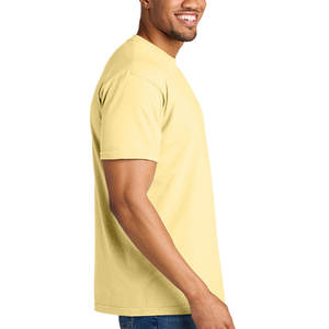 Camiseta extragrande de Hip Hop personalizada OEM para hombre, ropa de calle de algodón con estampado de talla grande, camisetas transpirables de manga corta con cuello redondo - Product Image 3