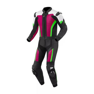 Traje de cuero de moto de hombre con logotipo personalizado de alta calidad a la venta precios razonables traje de cuero de moto de manga larga - Product Image 3