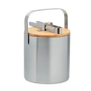 Customized KOKKOLA Secchiello Elegant Personalized Stainless Steel Rust Resistant Party <b>Ice</b> <b>Bucket</b> and Beverage Tubs - Product Image 1