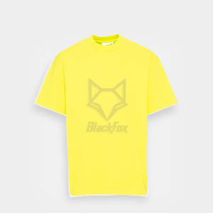 Camisetas de gran tamaño para hombre de algodón 100% de peso pesado, personalizadas, a prueba de agua, transpirables, Lisas para estampado de hojaldre, sólidas para imprimir en blanco - Product Image 1