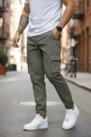 Pantalones Cargo Jogger para Hombre, Estilo Urbano, Multibolsillos, Techwear, Cordura, Soft Shell, Reversibles, Transpirables, Cintura Elástica, Casuales
