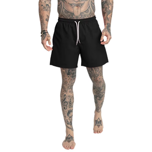 Short de course de jogging 100% coton de haute qualité pour hommes, modèle d'été personnalisé, simple couche, design uni avec entrejambe solide - Product Image 4