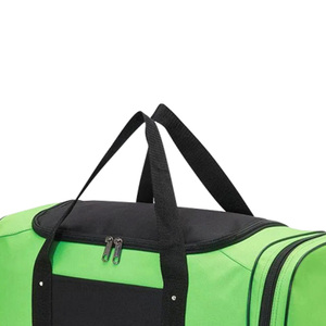 Bolsa de gimnasio de lona impermeable de gran capacidad multifunción de alta calidad nueva llegada bolsa de viaje deportiva en Color sólido - Product Image 4