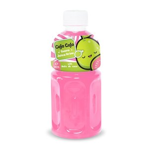 Bebida de jugo de guayaba Rosa exótica Cojo Nata De Coco 320ml Exportación lista Inversión a granel lista - Product Image 1