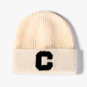 2025 Logo personnalisé brodé bonnet chapeau haute qualité acrylique tricoté Ski casquette chaud multicolore serviette femmes hommes dessin animé motif - Product Image 4