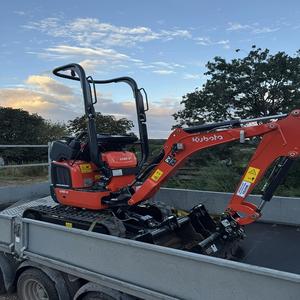 Kubota-Miniexcavadoras con motor de confianza, en stock, entrega rápida, bomba de hormigón, maquinaria de 0-2 toneladas - Product Image 2