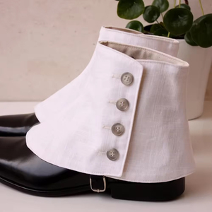 ผู้ชายPiper Spats Gaiters Putteesทุกขนาดสีและวัสดุทําด้วยมือปรับหัวเข็มขัดท่อBand Spats - Product Image 5