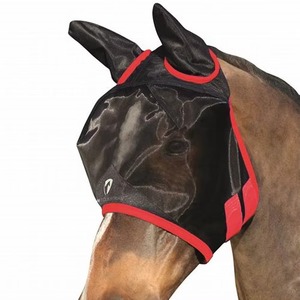 หน้ากากป้องกันแมลงวันสำหรับม้าระบายอากาศได้แบบตาข่ายนิ่มป้องกันจมูกแบบเต็มหน้าน้ำหนักเบาป้องกันรังสียูวีสำหรับกลางแจ้งขี่สบายสำหรับกางเกงม้า - Product Image 5