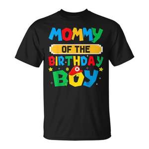 T-shirt familial pour les amateurs de jeux vidéo, design assorti maman et gamin d'anniversaire pour le plaisir et le jeu - Product Image 1