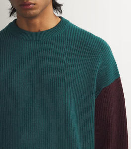 เสื้อถักแบบสวมหัวมีฮู้ดผู้ชายเสื้อสเวตเตอร์คอกลมผ้าหนาแขนยาวแฟชั่นฤดูใบไม้ร่วงและฤดูหนาว - Product Image 6