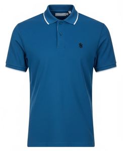 Chemises décontractées en tricot pour hommes grandes tailles, en coton respirant, polyvalentes pour tous les jours, à manches courtes, avec boutons, pour l'été - Product Image 1