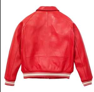 Veste en cuir pour hommes de qualité supérieure pour l'automne et l'hiver Veste en cuir véritable fabriquée au Pakistan - Product Image 2