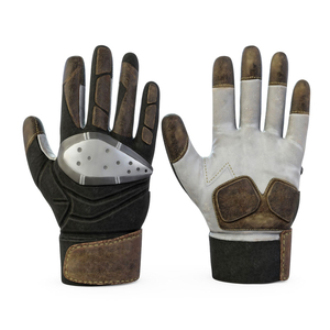 Guantes de receptor de fútbol americano para hombre personalizables último diseño ajustable ajuste suelto con servicio OEM - Product Image 1