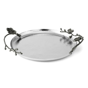 Bandeja de Servicio de Metal de Larga Duración para Hostelería, Cafeterías y Uso Doméstico, Apta para Lavavajillas y Microondas, Elegante para Servir en Diversas Ocasiones - Product Image 1
