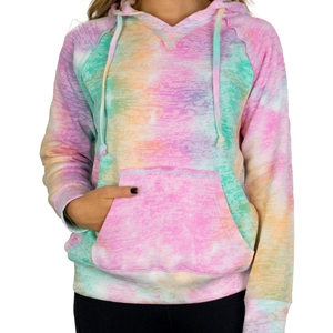 Chándal de punto de invierno para mujer, Sudadera con capucha, nuevo color, poliéster, diseño impreso con cremallera, sublimación en blanco - Product Image 1
