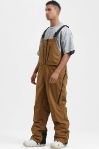 OEM Unisex Plus Size Ski Overall Warm Waterproof Windproof Breathable Gor-<b>Tex</b> Taped Seams Detachable Collar 100% Polyester - Product Image 2