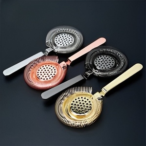 Colador de malla fina asequible moderno y elegante, colador de cóctel de Metal de diseño de lujo, uso para accesorios de fiesta - Product Image 1