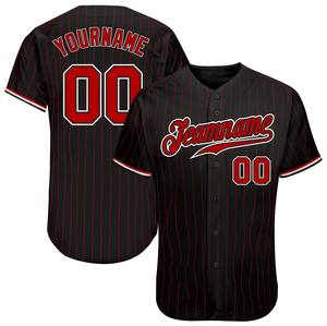 Maillot de baseball par sublimation, impression par transfert thermique, maillots de baseball entièrement personnalisés, vêtements d'équipe, 100% polyester respirant - Product Image 1