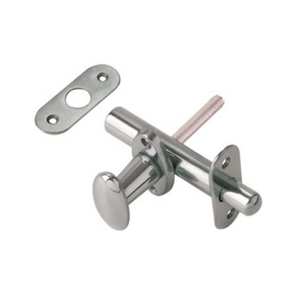 Cerradura de Seguridad con Manija B.T. de 60 mm, Cromo Satinado - Product Image 1