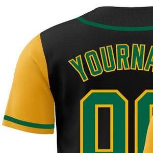 Uniforme de béisbol al por mayor de alta calidad cosido personalizado negro rosa a rayas Rosa-blanco auténtico jersey de béisbol - Product Image 6