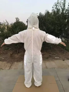 Combinaison d'apiculture Protection UV 50 + antibactérien séchage rapide maille de coton respirante combinaison durable Logo personnalisé pour rucher - Product Image 6