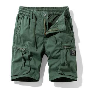 Men Summer New Multi Pockets Cotton <b>Cargo</b> Shorts Men Fashion Solid Quick Dry Joggers Shorts <b>Pants</b> Outdoor Breathable Shorts Male - Product Image 5